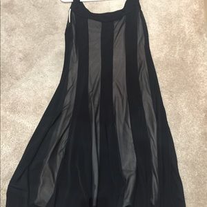 Black silky dress 🔥